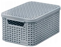 Coș depozitare Curver Style M Light Grey (253004)