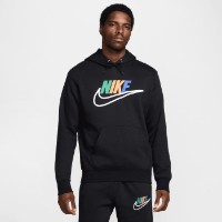 Мужская толстовка Nike M Nk Club Bb Hdy Futura Block Black, s.XL