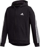 Детская толстовка Adidas G Fi 3S Fz Black/White, s.152 фото №1 — интернет-магазин Desire.md