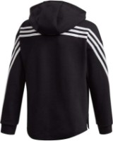 Детская толстовка Adidas G Fi 3S Fz Black/White, s.164 фото №2 — интернет-магазин Desire.md