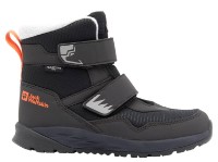 Bocanci pentru copii Jack Wolfskin Polar Bear-B Texapore Mid Vc K Phantom, s.33
