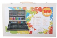 Детский набор для рисования 4Play Wooden Set 188pcs фото №5 — интернет-магазин Desire.md