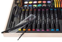 Детский набор для рисования 4Play Wooden Set 188pcs фото №2 — интернет-магазин Desire.md