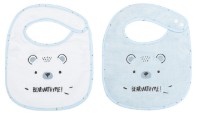 Set de baveți Kikka Boo Bear with me Blue 2pcs (31104010066)