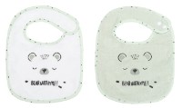 Set de baveți Kikka Boo Bear with me Mint 2pcs (31104010067)
