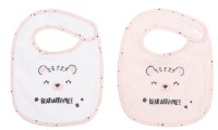 Set de baveți Kikka Boo Bear with me Pink 2pcs (31104010065)