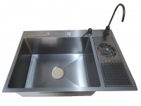 Chiuvetă de bucătărie Backer Drye 680-45019 Nano Black imaginea #1 — magazin online Desire.md