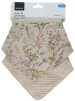 Bavețică Kikka Boo Secret Garden Beige 2pcs (31303030070)