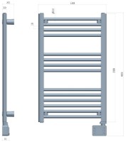 Полотенцесушитель Adler AD-7824 фото №5 — интернет-магазин Desire.md
