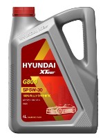 Моторное масло Hyundai XTeer 5W-30 G800 SP GF-6 4L