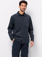 Мужская рубашка Jack Wolfskin Trackfinder Shirt M Navy, s.S фото №2 — интернет-магазин Desire.md