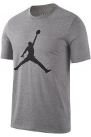 Tricou bărbătesc Nike Jordan Jumpman Ss Crew Carbon Heather/Black, s.XXL