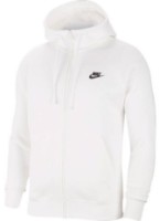 Мужская толстовка Nike M Nsw Club Hoodie Fz Bb White/Black, s.XXL