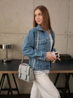 Geantă NovaBag Monika Moon Gray imaginea #2 — magazin online Desire.md