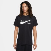 Tricou bărbătesc Nike Shirt Sportswear Air Print Black/Silver, s.XL imaginea #1 — magazin online Desire.md