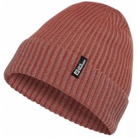Căciulă Jack Wolfskin Vybrant Beanie Mineral Red, s.M