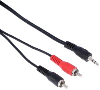 Cablu Hama 3.5 mm Jack Plug - 2 RCA Plugs 1.5m (182062)