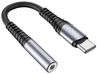 Cablu Hoco LS33 Type-C Digital 3.5 Metal Gray