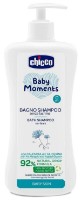 Gel de duș pentru bebeluși Chicco Baby Moments Bath Shampoo No-Tears 750ml