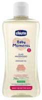 Ulei de bebeluș Chicco Baby Moments Massage Oil 200ml