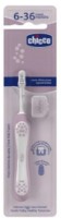 Periuta de dinti pentru copii Chicco First Milk Teeth 6m+ Lilac