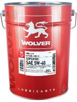 Моторное масло Wolver Super Tec SN/CF 5W-40 20L