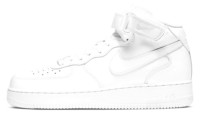 Ботинки женские Nike Wmns Air Force 1 07 Mid Triple White, s.38.5 фото №5 — интернет-магазин Desire.md