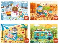 Puzzle Mideer 4in1 Level Up Four Seasons (CT1450)