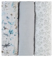 Pelinci Kikka Boo Dreamy Fields Grey 100x100cm 3pcs (31103010112)