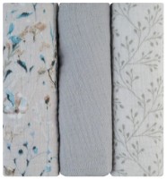 Pelinci Kikka Boo Dreamy Fields Grey 75x75cm 3pcs.(31103010111)