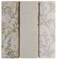 Pelinci Kikka Boo Secret Garden Beige 75x75cm 3pcs (31103010107)