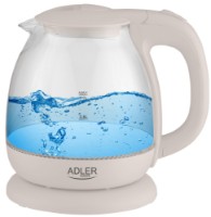 Электрочайник Adler AD-1283 Glass Сream