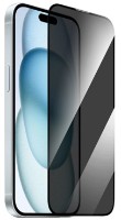 Sticlă de protecție pentru smartphone WiWU iPrivacy Tempered Glass for iPhone 16 Pro MaxGT-011 Transparent Black