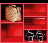Обувница Kesper Red/Black (15963) фото №5 — интернет-магазин Desire.md