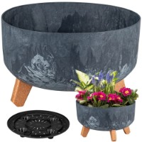 Цветочный горшок Prosperplast Gracia DGRL240LE-S433 фото №5 — интернет-магазин Desire.md