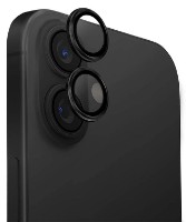 Защитное стекло для смартфона Uniq Optix Aluminium Camera Lens Protector for iPhone 16/16 Plus Black