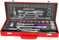 Набор головок EMTOP ESKT12243