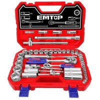Набор головок EMTOP ESKT12281