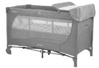 Pătuț pliabil Kikka Boo Medley Plus Grey 2 Levels (31003010124)