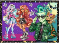 Puzzle Trefl 4in1 An electrifying day at Monster High (34655)