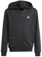 Детская толстовка Adidas J Jam Fz Hd Black/White, s.128