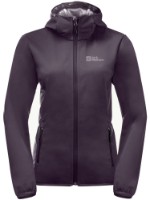 Jachetă de damă Jack Wolfskin Windhain Hoody W Midnight Plum, s.L