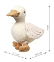 Мягкая игрушка BabyOno Goose Zoe (1554) фото №4 — интернет-магазин Desire.md