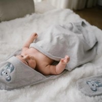 Полотенце для детей BabyOno Gray (0346/06) фото №4 — интернет-магазин Desire.md