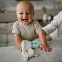 Мягкая игрушка BabyOno Llama Lulu Blue (1557/02) фото №2 — интернет-магазин Desire.md