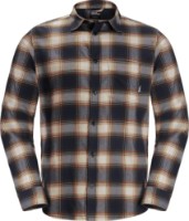Мужская рубашка Jack Wolfskin Wanderweg Shirt M Dark Navy, s.M