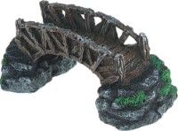 Decor pentru acvarii și terarii Flamingo Bridge with Moss (401154)