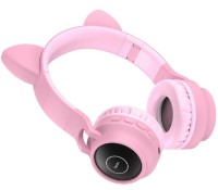 Наушники Hoco W27 Cat Pink фото №2 — интернет-магазин Desire.md
