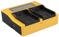 Încărcător Patona Dual LCD USB for Canon LP-E6