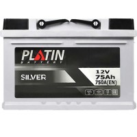 Автомобильный аккумулятор Platin LB3 75Ah Silver